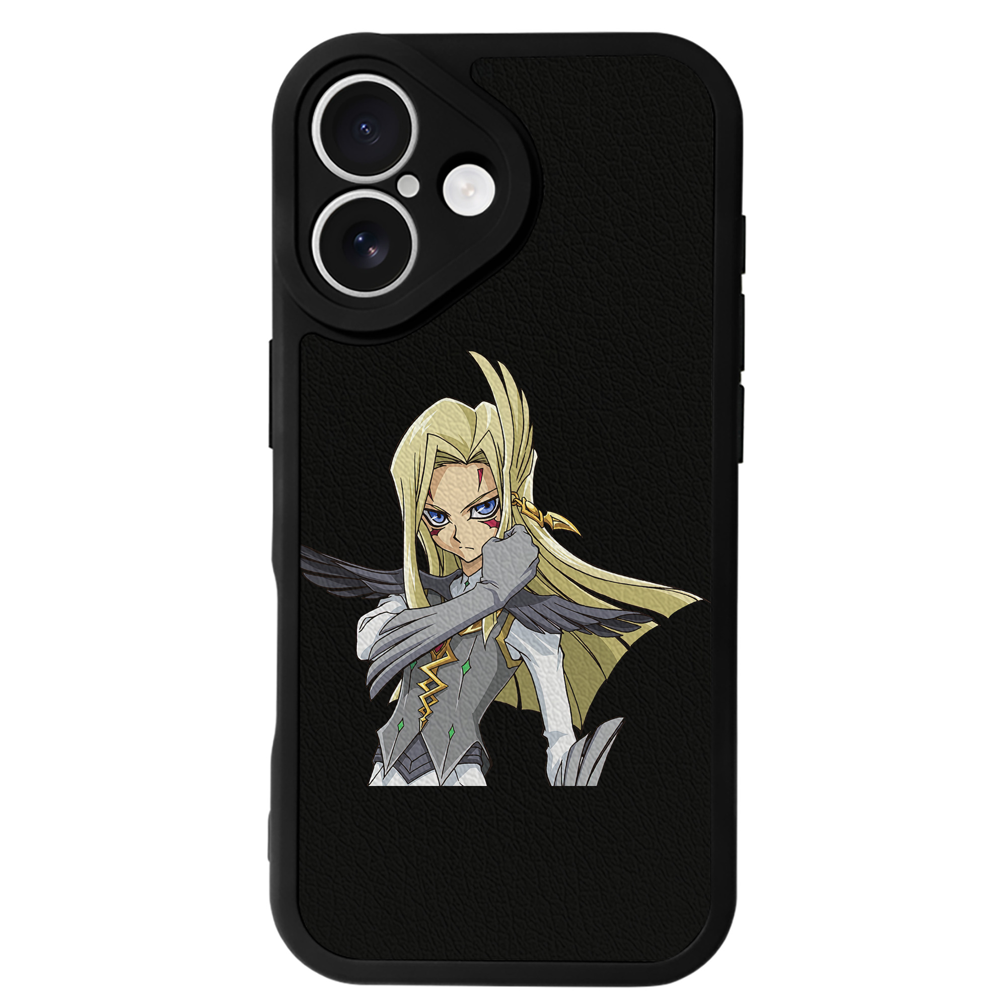 遊☆戯☆王 Yu-Gi-Oh! 【iPhone 16シリーズ対応】シリコンスマホケース（レザー調） 材質：シリコン